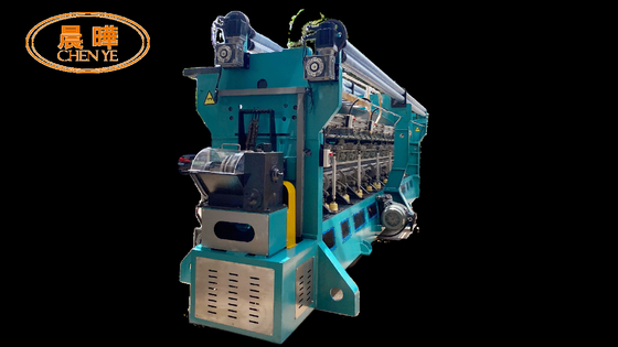 Polyester Naylon Malzeme Düğümsüz Balık Ağı Küçük Örgü Net Makinesi