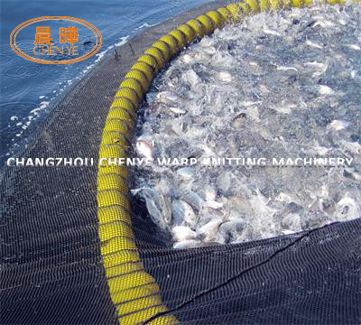 Monofilament Derin Deniz Akvaçülüğü dökme ağ yapma makinesi