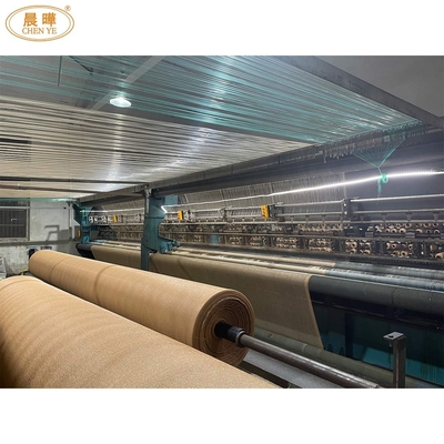 110'' Çalışma Genişliği HDPE Plastik Yeşil Bahçe Güneşlik File Örgü Makinesi Çevrimiçi Destek ve Ürünler İçin
