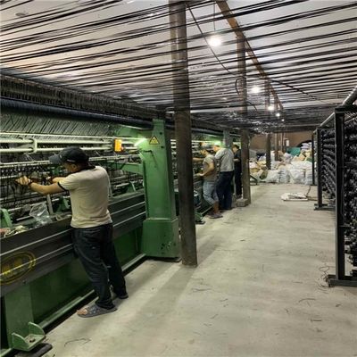 High Speed Raschel Warp Knitting Machine with 120 inch Knitting Width and E6,E7,E8,E9,E12,E14 Gauge for Anti Hail Net Production