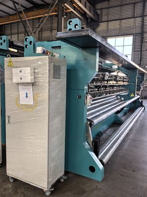 260 inçlik Warp örgü makinesi verimli gölge ve rüzgarlı ağ üretimi için tasarlanmıştır.