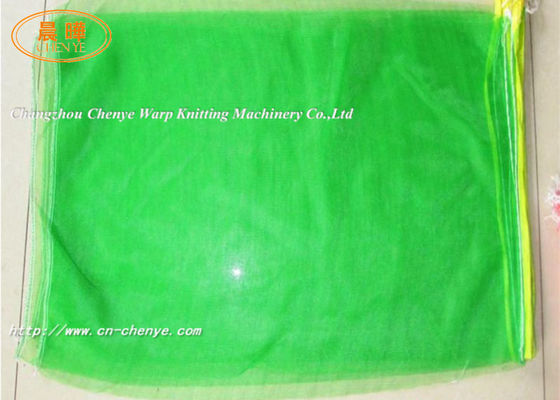 Plastik Uyarı Ağı için Soğan Filesi Torba Makinesi Liba Çözgü Örme Makinesi